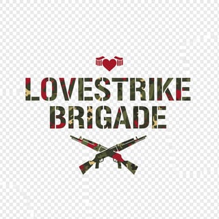 Lovestike Brigade Bold Stencil Typography