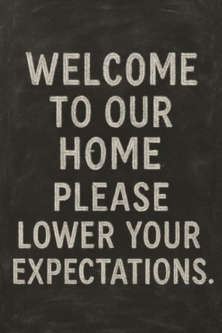 Chalkboard Faux Texture with Rustic Lettering