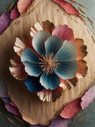 Abstract Floral Watercolor Art