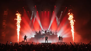 Cyber-Metal Band Live Performance