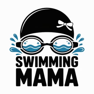 Swimming Cap and Goggles Design