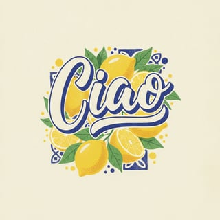 Amalfi Coast Summer Graphic CIAO