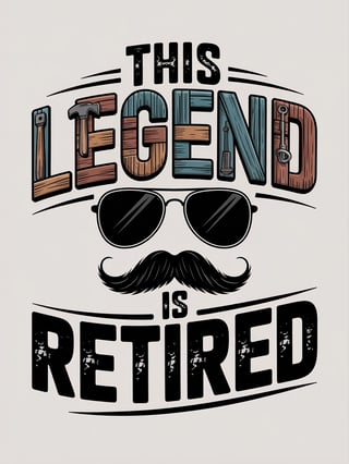 Retired Legend Shirt Design