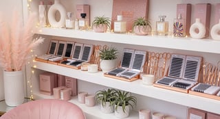 Beauty Room with Lash Supplies