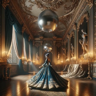 Regal Baroque Ballroom Scene
