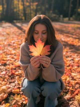 F Leaf Lover Illustration