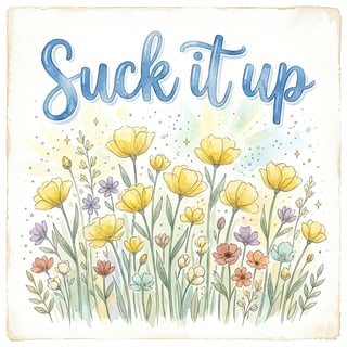 Whimsical Watercolor Floral Graphic Tee