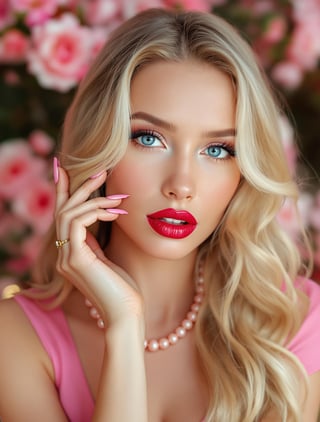Glamour Portrait of Blonde Woman