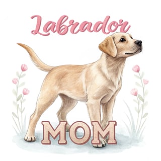 Sweet Labrador Retriever Portrait