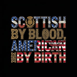 Scottish American Bold Typography