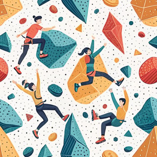 Indoor Climbing Gym Pattern Design