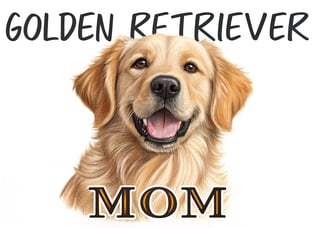 Joyful Golden Retriever Portrait