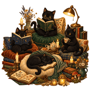 Midnight Cat Book Club