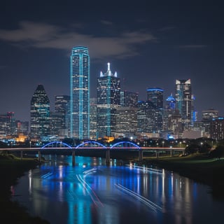 Dallas Navy Silver Royal Blue Colors