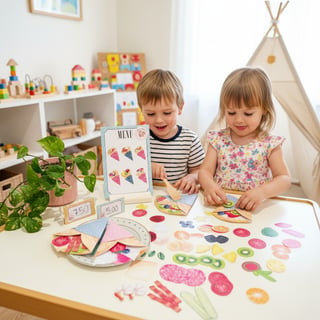 Kids Pretend Crêpe Shop Playset