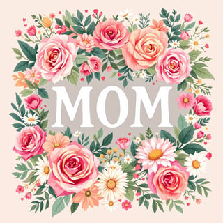 Vibrant Floral Arrangement for Mom
