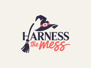 Witch Broom Logo for Harness The Mess