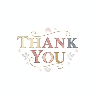 Timeless Valentine Thank You Design