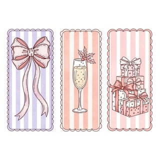 Cute Pastel Christmas Illustrations