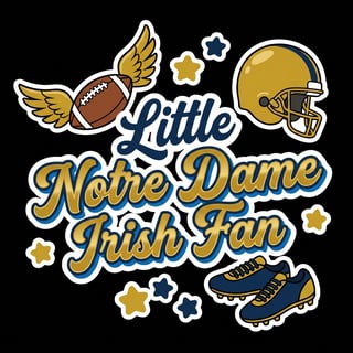 Notre Dame Irish Fan T-Shirt Design