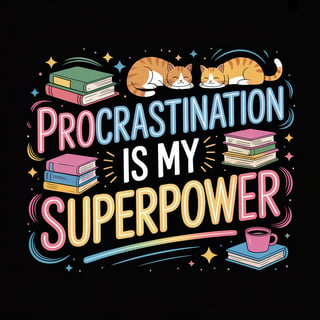 Colorful Humorous Typographic Design