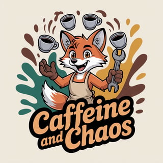 Witty Coffee Mug Cartoon Design