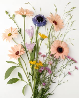 Vivid Wildflower Illustration
