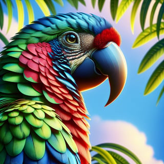 Colorful Parrot Design