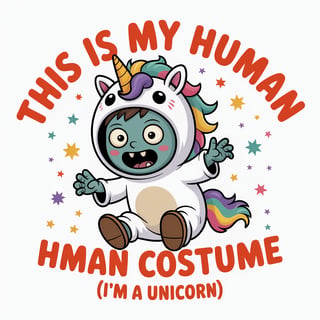 Funny Halloween Kids T-Shirt Design