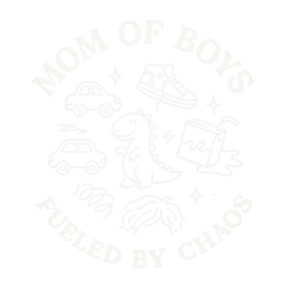 Vintage Boy Mom T-Shirt Design