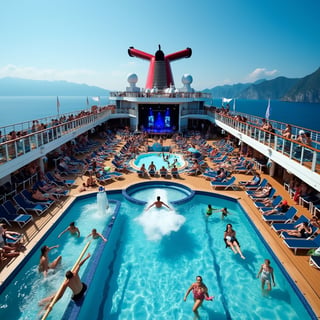 Enjoying a Mega Cruise Ship Experience