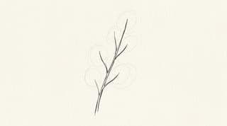Simple Sagebrush Motif Drawing Tutorial