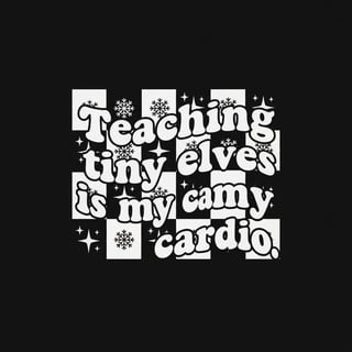 Preschool Teacher Christmas Design