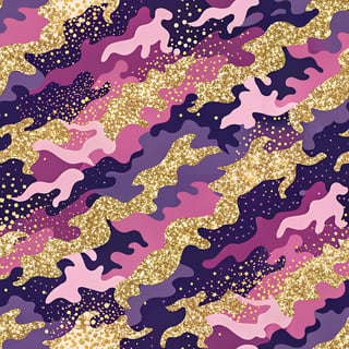 Striking Electric Violet Camouflage
