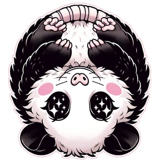 Cute Kawaii Opossum Illustration