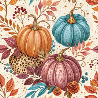 Glamorous Fall Pumpkin Composition