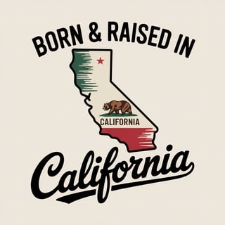 Vintage California T-Shirt Design