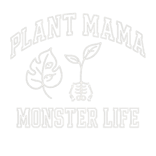 Classic Collegiate Plant Mama T-Shirt Design