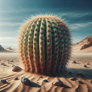Illustration of a Prickly Cactus