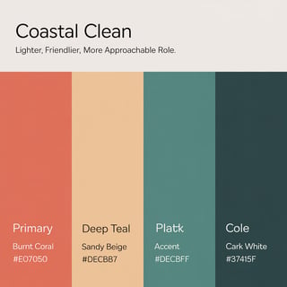 Coastal Clean Brand Color Palette