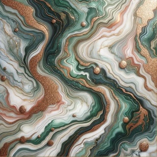 Luxurious Abstract Marble Art