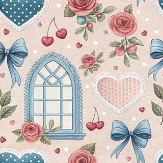 Coquette Valentine Cottage Pattern