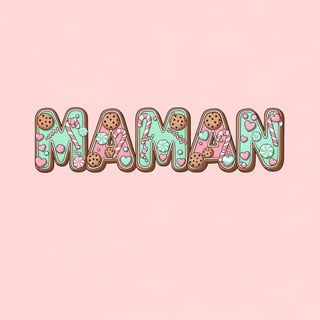 Christmas MAMAN Gingerbread Sweatshirt