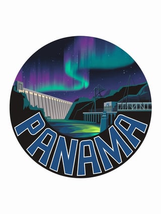 Panama Circular Design with Landmarks