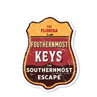 Southernmost Point Badge Design