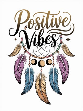 Boho Dreamcatcher Illustration
