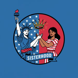 Feminist Statue of Liberty Empowerment Art