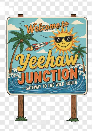 Vintage Welcome Sign Design