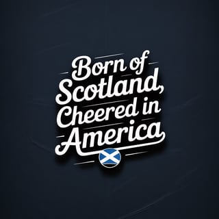 Luxury Scottish Typography Design