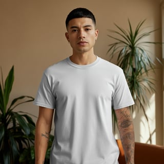 Mockup of Bella + Canvas Unisex T-Shirt